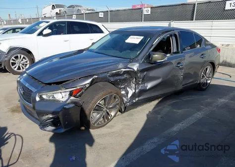 2015 Infiniti Q50 Sport from USA, damaged, VIN JN1BV7AP7FM350745